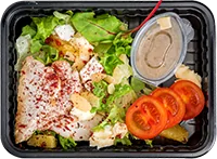 Салат з куркою і сиром брі від GastroChef